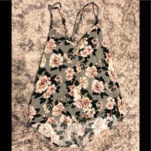American Eagle Floral Tank